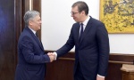 Vučić i Abdildajev: Nema otvorenih pitanja između Srbije i Kirgizije