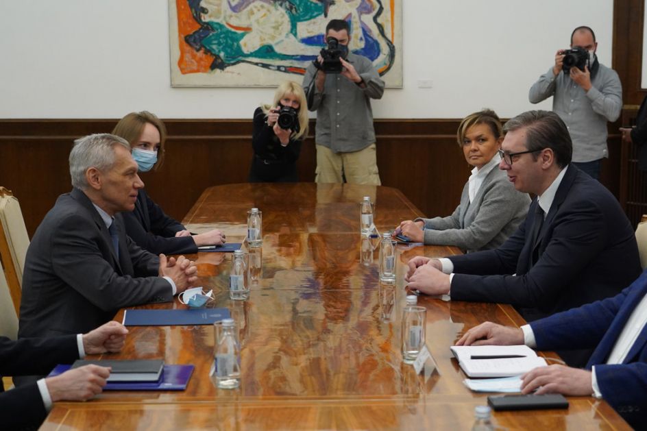Vučić i Bocan-Harčenko o bilateralnim i globalnim temama