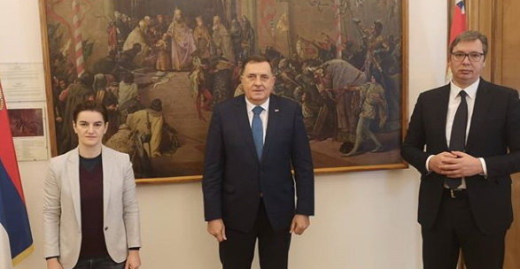 Dodik od Vučića tražio garancije da status Srpske neće biti ugrožen, Srbija za poštovanje Dejtonskog sporazuma