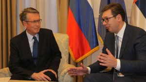Vučić i Čepurin uoči sastanka sa Putinom