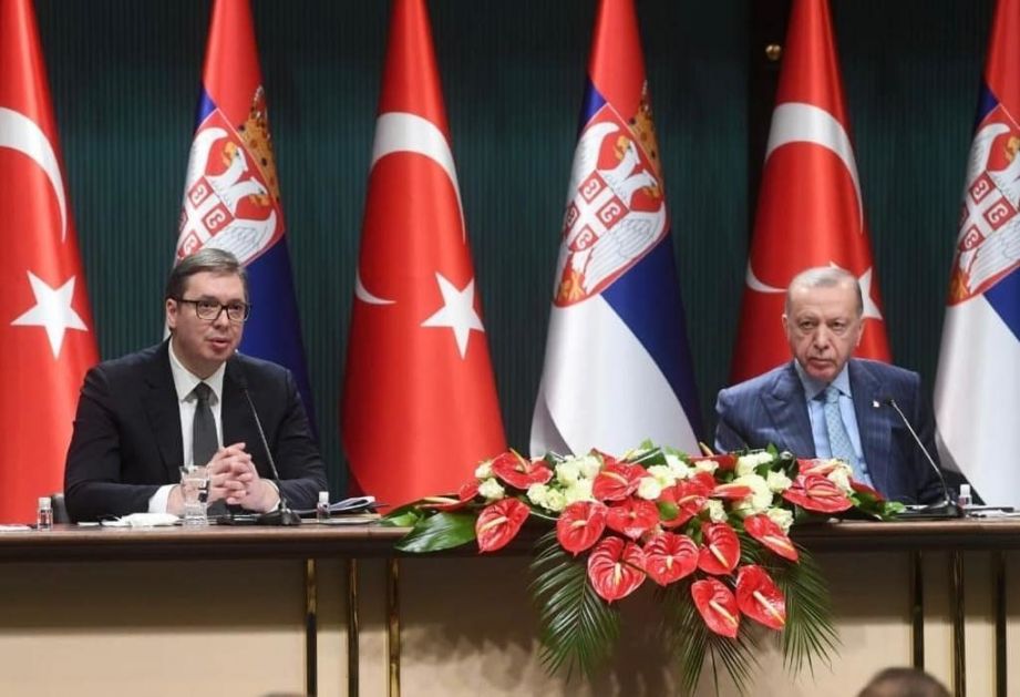 Vučić sa Erdoganom: Odnosi sa Turskom na najvišem nivou u istoriji