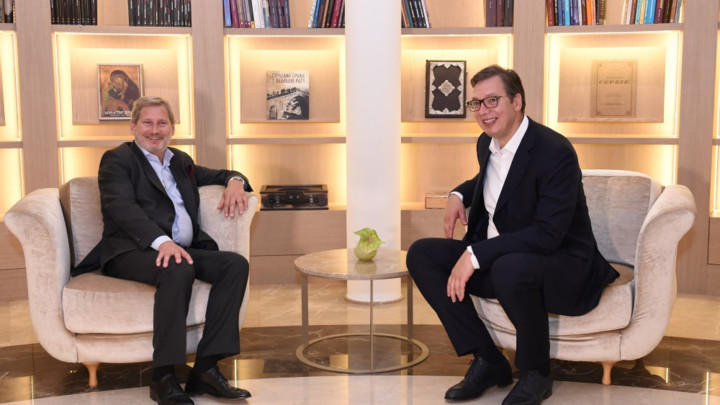 Vučić i Han o dijalogu, putu ka EU i reformama
