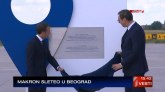 Vučić i Makron označili početak modernizacije beogradskog aerodroma