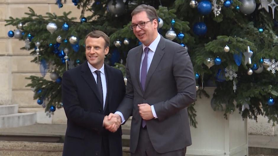 Vučić i Makron sastaće se 17. jula u Parizu