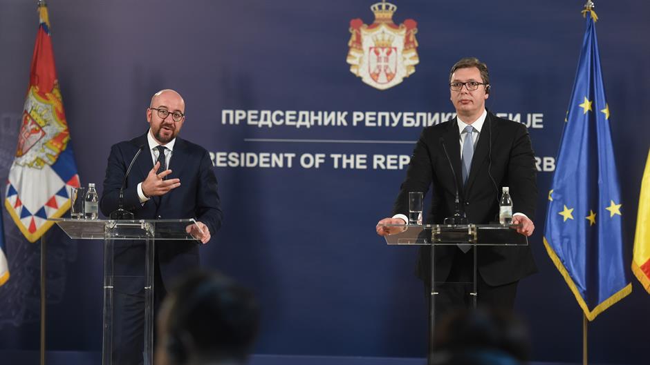 Vučić i Mišel: Balkan treba da ostane na vrhu prioriteta EU