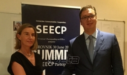 Vučić i Mogerini razgovarali o ubrzanju puta Srbije ka EU