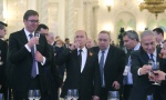 Vučić i Putin zapevali Dan pobede
