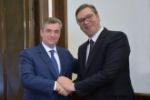 Vučić i Slucki o daljem razvoju srpsko-ruske saradnje