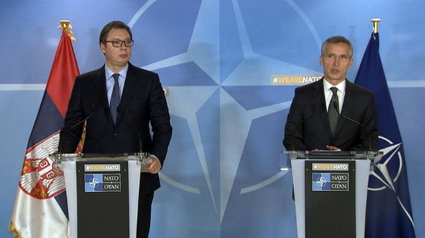 Vučić i Stoltenberg: Vojna neutralnost Srbije nije prepreka za saradnju sa NATO-om