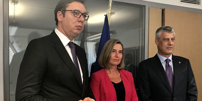 Vučić i Tači sa Mogerinijevom 7. septembra u Briselu