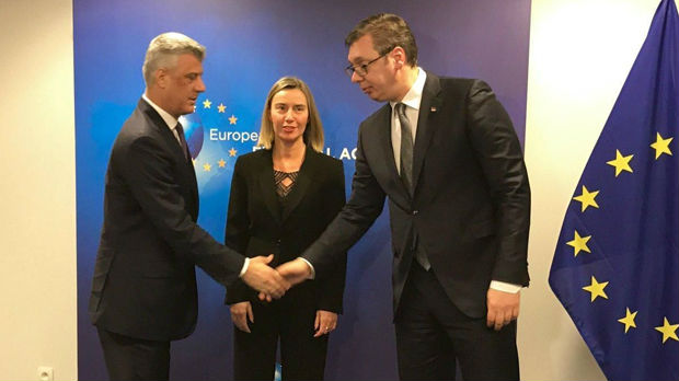 Vučić i Tači sa Mogerinijevom 7. septembra