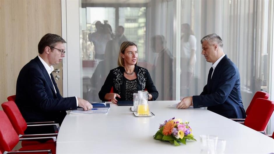 Vučić i Tači danas u Briselu s Federikom Mogerini