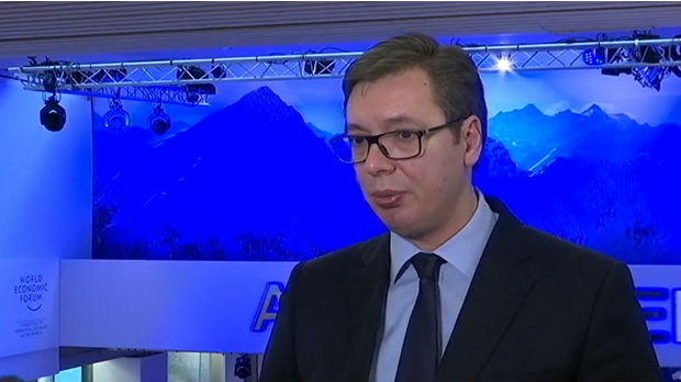 Vučić i Tači u Davosu o nastavku dijaloga i rešavanju problema