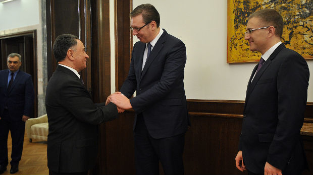 Vučić i Usubov o unapređenje saradnje sa Azerbejdžanom