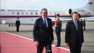Vučić iz Moskve o preletu, poseti i kritikama sa Zapada: Ovde sam zbog interesa Srbije