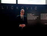 Vučić na izložbi Vlade Veličkovića: Beskompromisan, jedinstven, upečatljiv FOTO