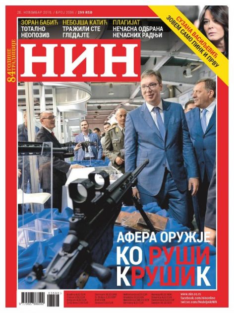 Vučić na nišanu na naslovnoj NIN-a; Čitaoci: Skandalozno, Povucite broj, spasite se bruke