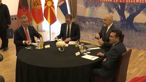 Drugi dan samita – Vučić sa Ramom, Zaevim i Đukanovićem