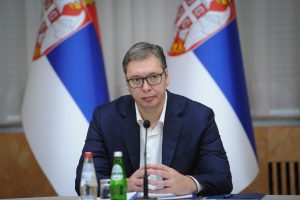 Vučić na trilateralnom sastanku sa Makronom i Šolcom