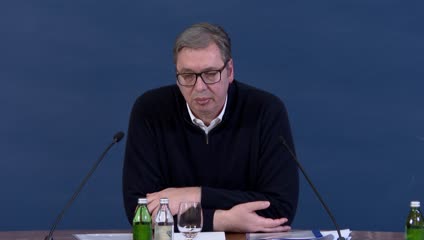 Vučić najavio inicijativu u vezi šatora u centru Beograda i normalizaciju stanja na ulicama