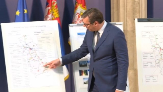 Vučić najavio tri velika projekta u Srbiji