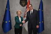 Vučić nakon razgovora sa predsednicom Evropske komisije: Fon der Lajen izrazila zabrinutost
