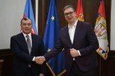 Vučić nakon sastanka sa Babajevim: Odnosi Srbije i Azerbejdžana su utemeljeni na prijateljskim vezama FOTO