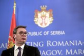 Vučić o curenju testova, odgovornosti, protestima, pljusku, Vesiću, kofama i pantalonama