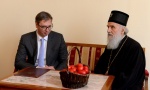 Vučić obećao patrijarhu Irineju: Hram svetog Save će biti završen za vreme mog mandata