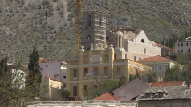 Vučić obišao radove na Sabornoj crkvi u Mostaru