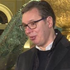 Vučić obišao radove na Savskom trgu: Ništa lepše nisam video od spomenika Stefana Nemanje! (VIDEO)