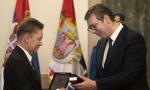 Vučić odlikovao prvog čoveka Gasproma Alekseja Milera