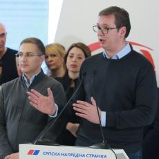 Vučić održao sastanak sa užim rukovodstvom Srpske napredne stranke: Tema vanredni izbori