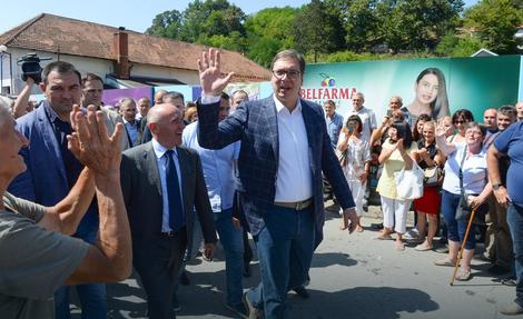 Vučić otvorio Ljubičevske konjičke igre