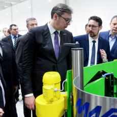 Vučić otvorio fabriku u Zrenjaninu: Posao za 160 radnika, prosečna plata 90.000 dinara!