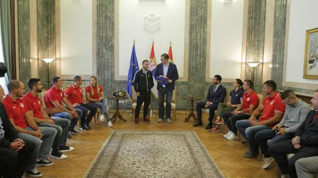 Vučić primio sportiste: Oni su ponos Srbije