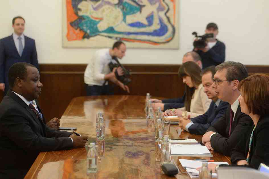 Vučić sa šefom diplomatije Burundija