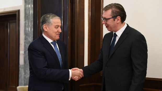 Vučić razgovarao sa šefom diplomatije Tadžikistana