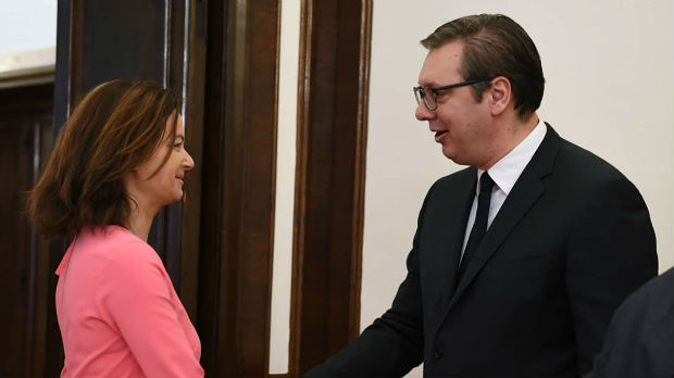 Vučić sa Bilčikom i Fajonovom o rezultatima međustranačkog dijaloga