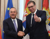 Vučić sa Čavušogluom: Otvoren i prijateljski razgovor FOTO