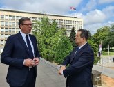 Vučić sa Dačićem o sastancima u Vašingtonu i Briselu FOTO