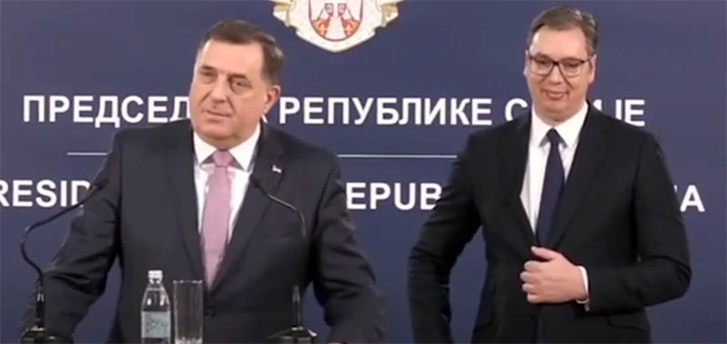 Vučić sa Dodikom o predstojećim posetama i uzajamnoj podršci