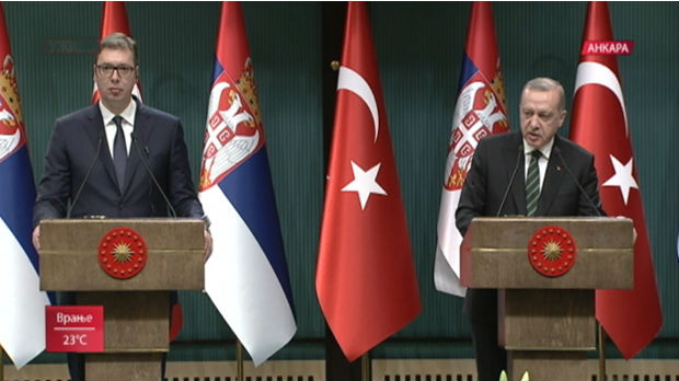 Vučić sa Erdoganom: Vrtoglavi uspon saradnje dve zemlje