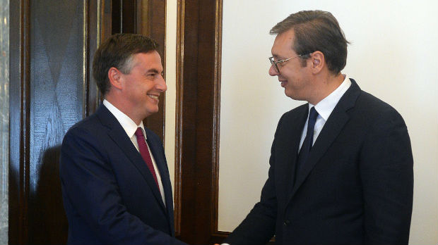Vučić sa Makalisterom, brojne teme na stolu