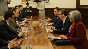 Vučić sa Misijom MMF-a o makroekonomskim kretanjima i reformama u Srbiji