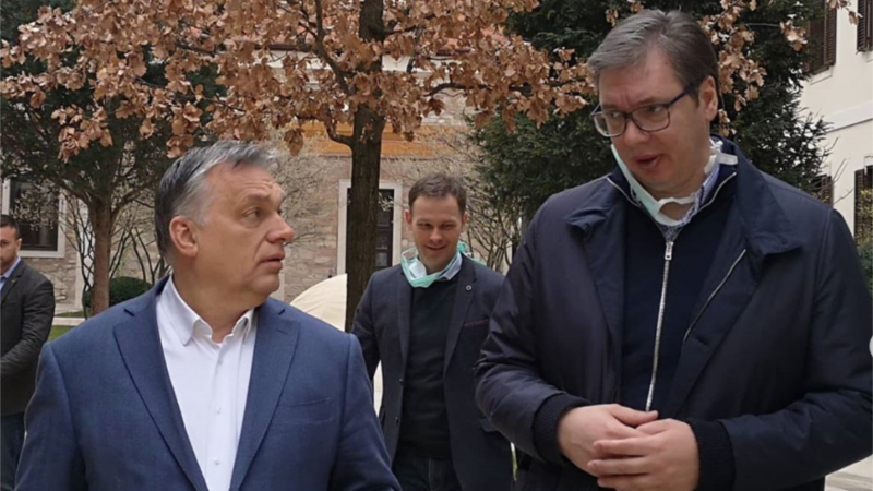 Vučić sa Orbanom u Budimpešti o koronavirusu