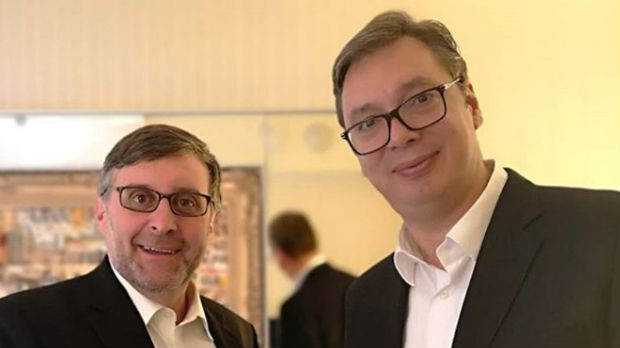 Vučić sa Palmerom i Vilsonom – glavna tema odnos Beograda i Prištine