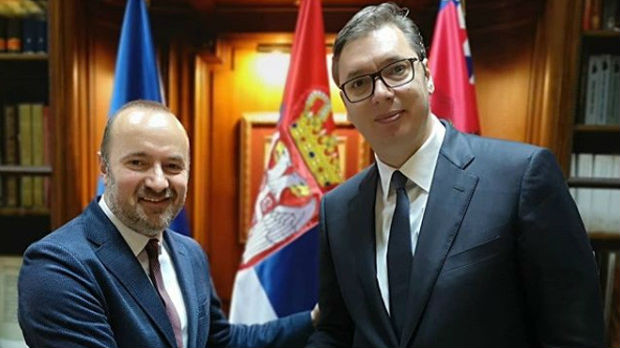 Vučić sa Pavićevićem, liderom Crnogorske