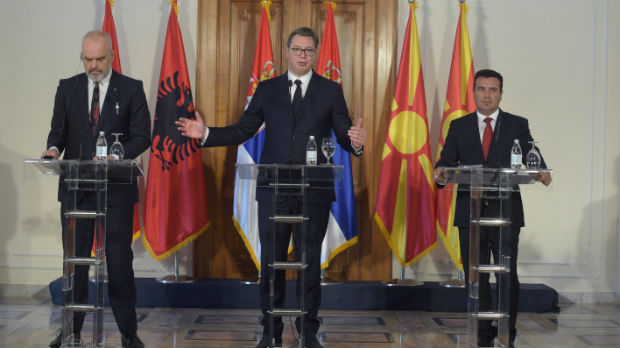 Vučić sa Ramom i Zaevom: Naši ljudi zaslužuju bolji život