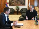 Vučić sa Ružićem na sastanku: Najznačajniji udžbenici moraju da budu deo srpskog izdavaštva FOTO